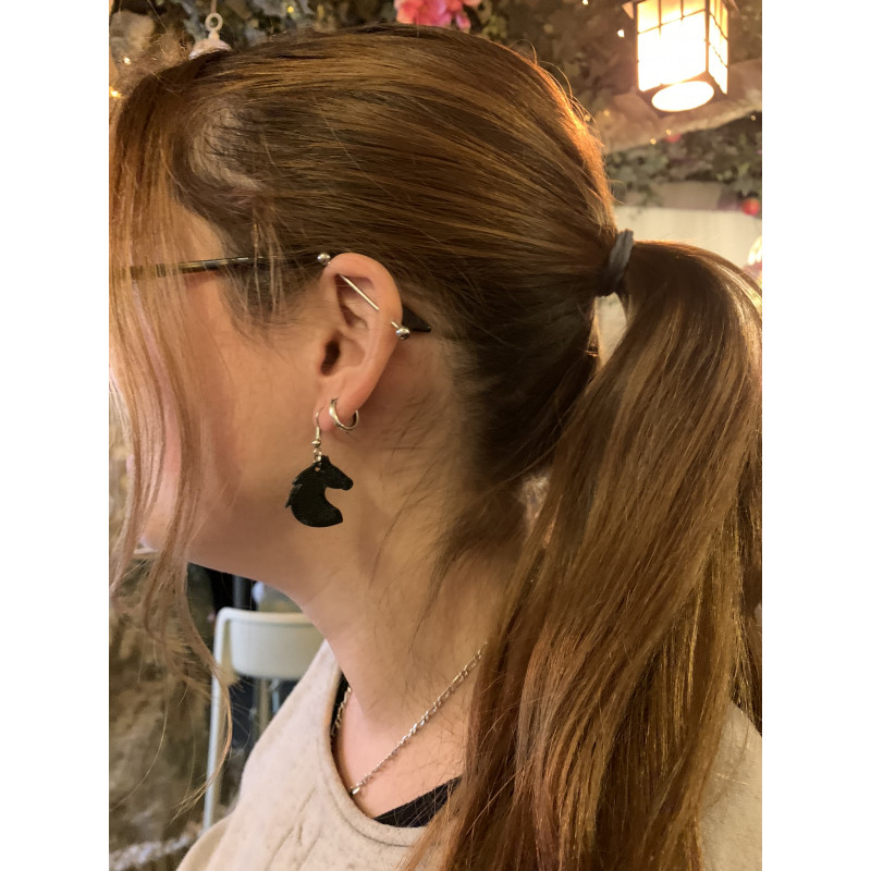 Pendientes Caballo
