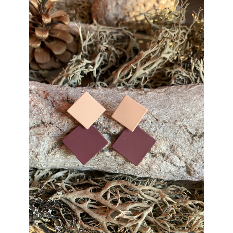 Pendientes Rombos